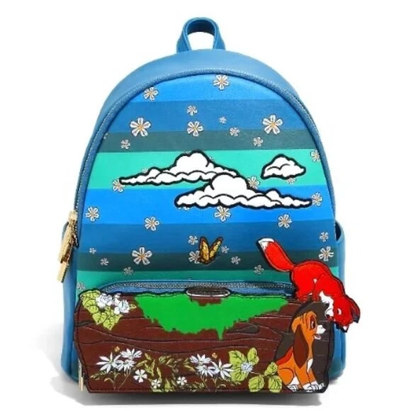 Danielle Nicole Disney The Fox And The Hound Log Mini Backpack